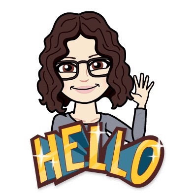 Zelly Jordan in cartoon form saying hello